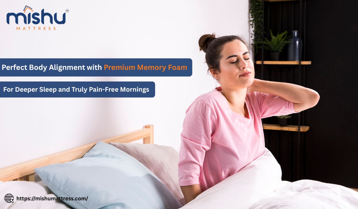 Benefits of Memory Foam for Back, Neck & Shoulder Pain — Explained Scientifically